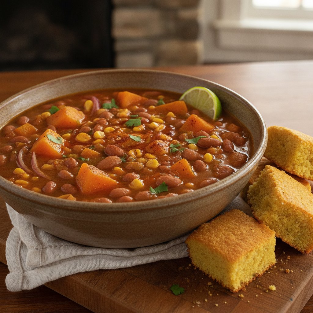 Three Sisters Stew — Corn, Bean and Squash