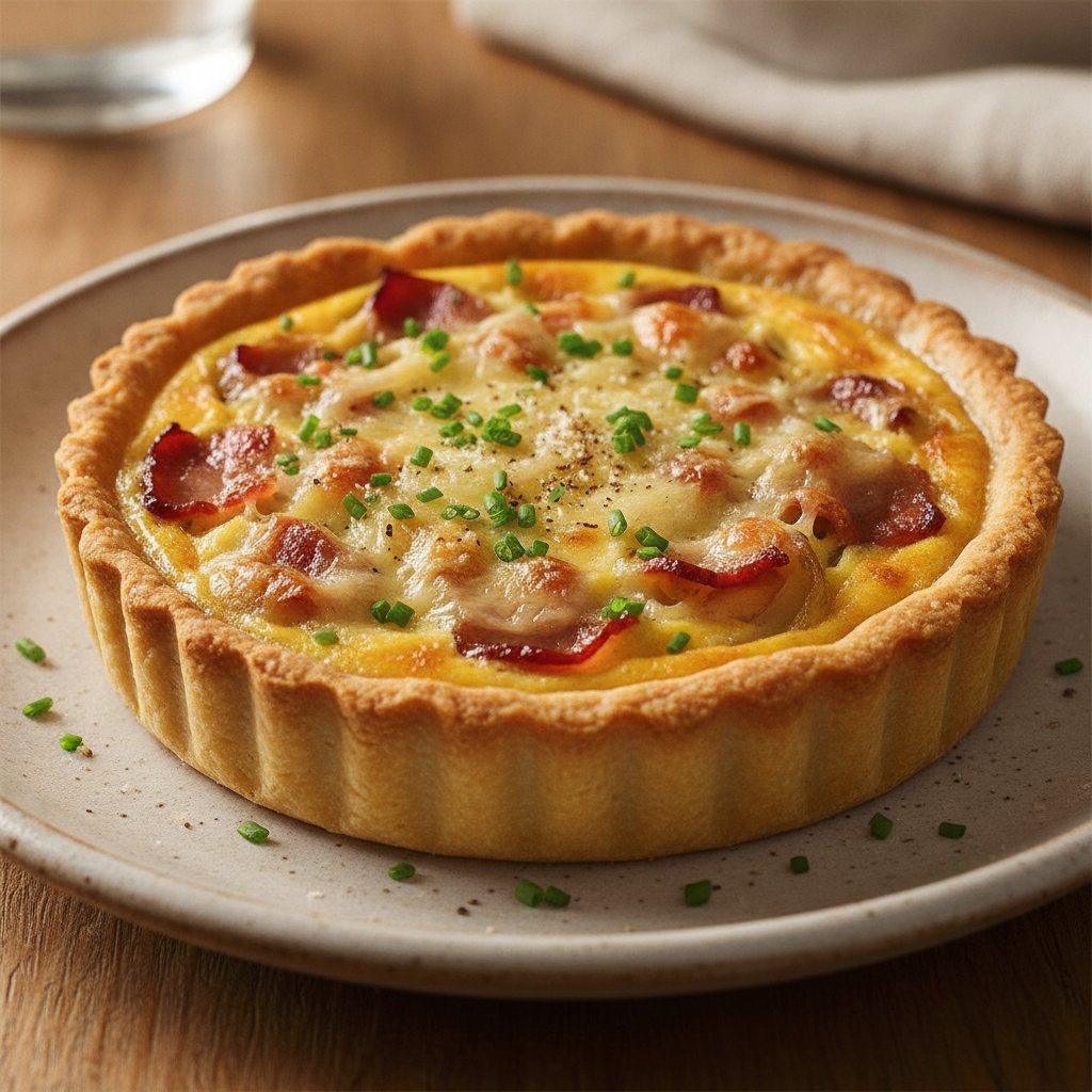 Onion and Bacon Tart (Gluten-Free)