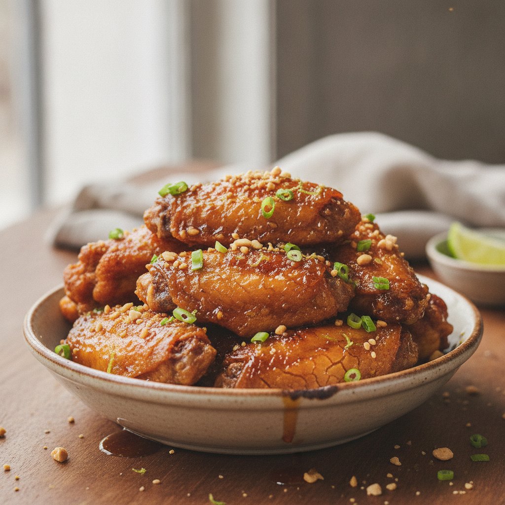 Crispy Fish Sauce Chicken Wings (Gluten-Free)