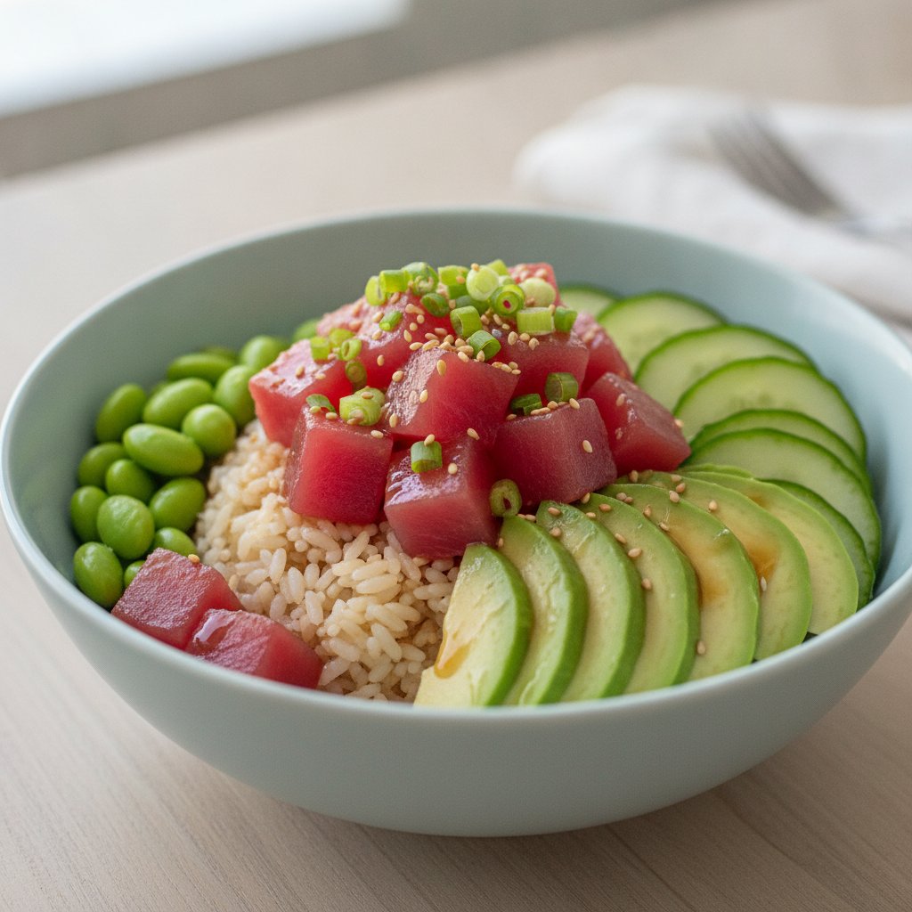 Raw Tuna Rice Bowl (GLP-1)