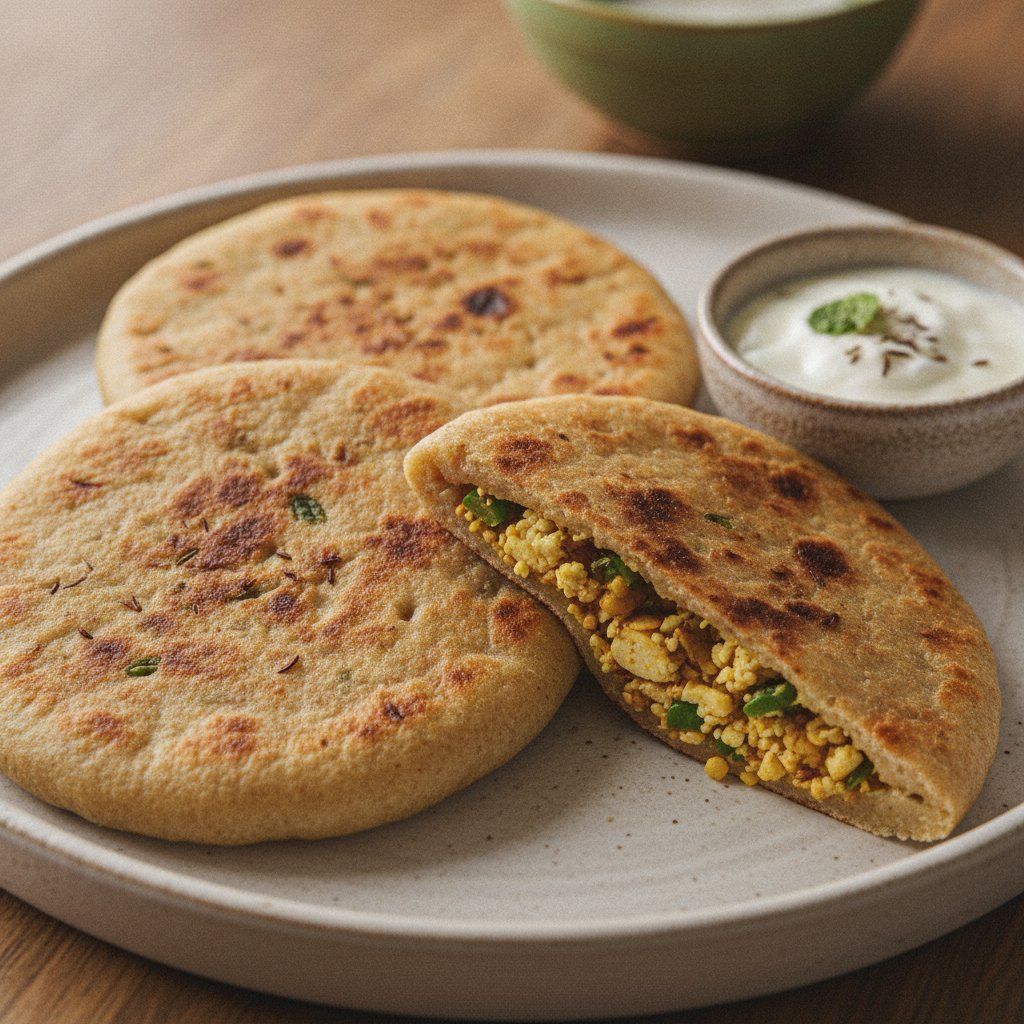 Whole Wheat Griddle Bread (GLP-1)