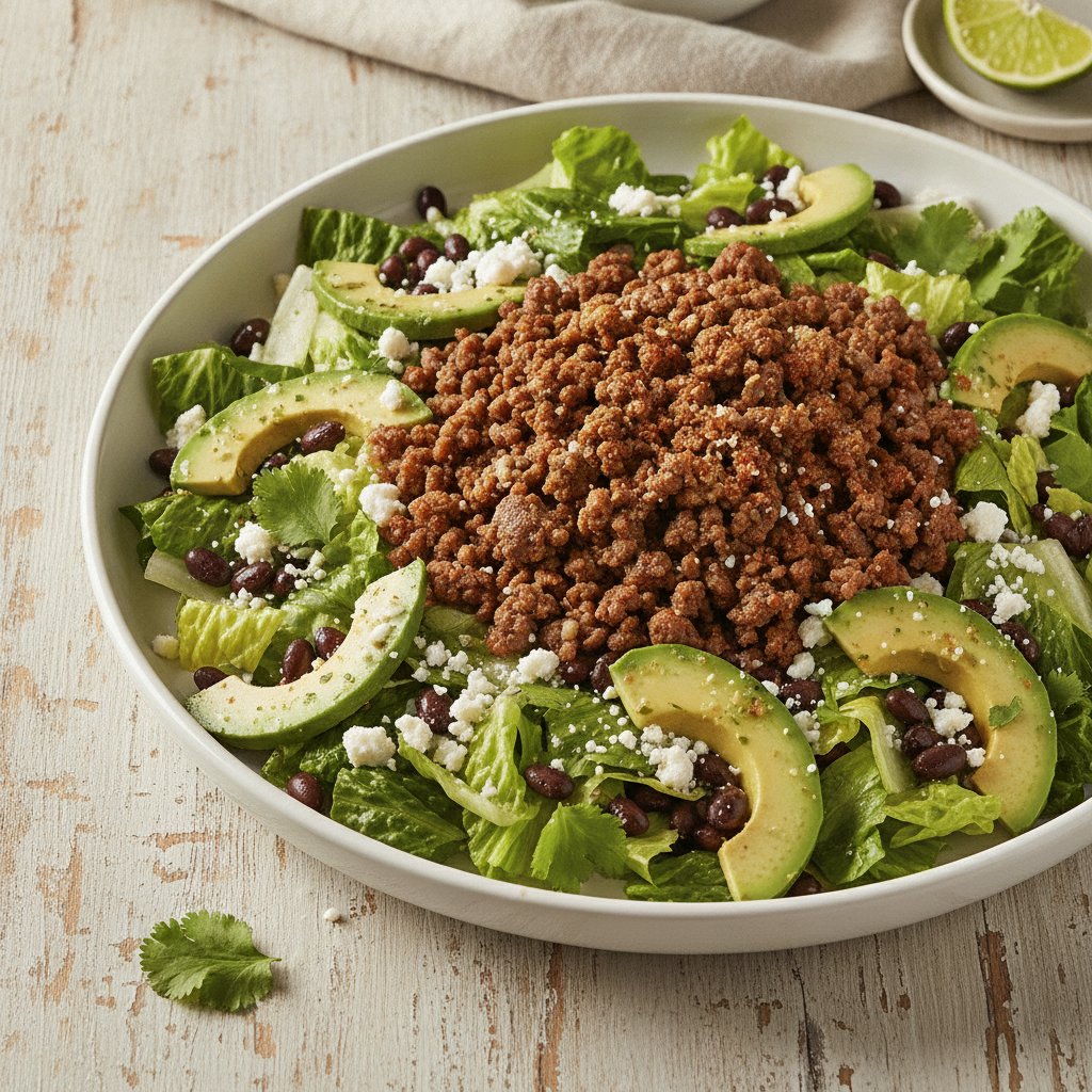 Ground Beef Salad (High-Protein)