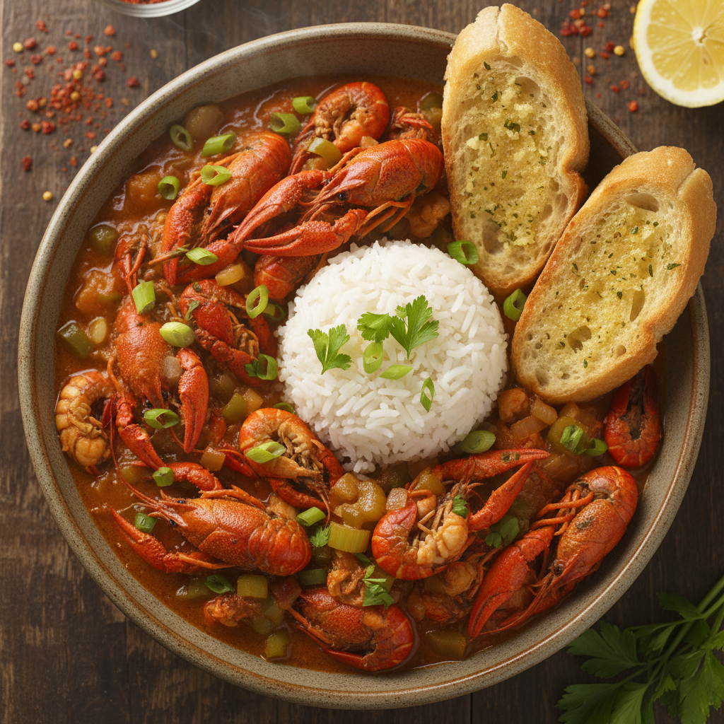 Creole Crawfish Étouffée