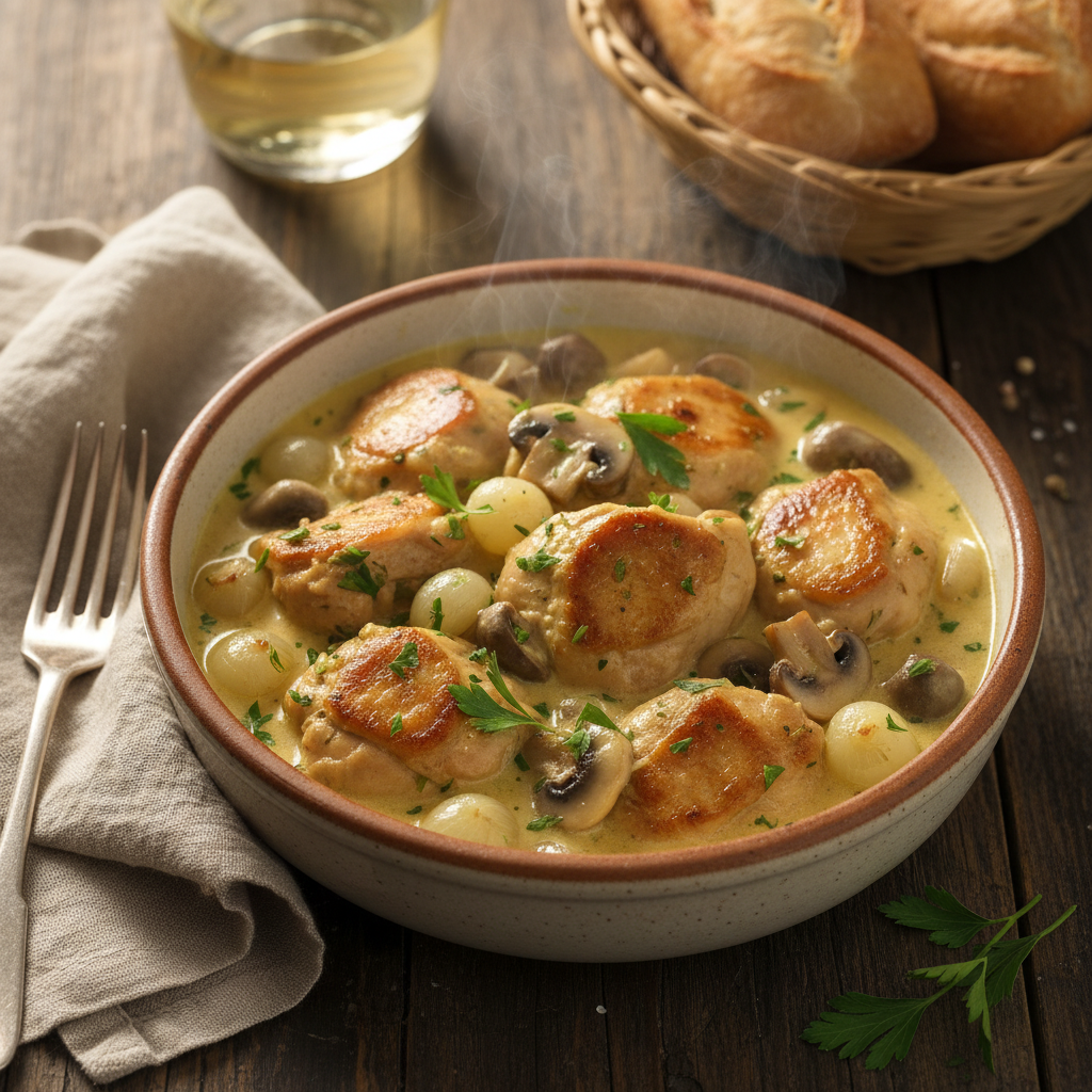 Fricassée de Poulet