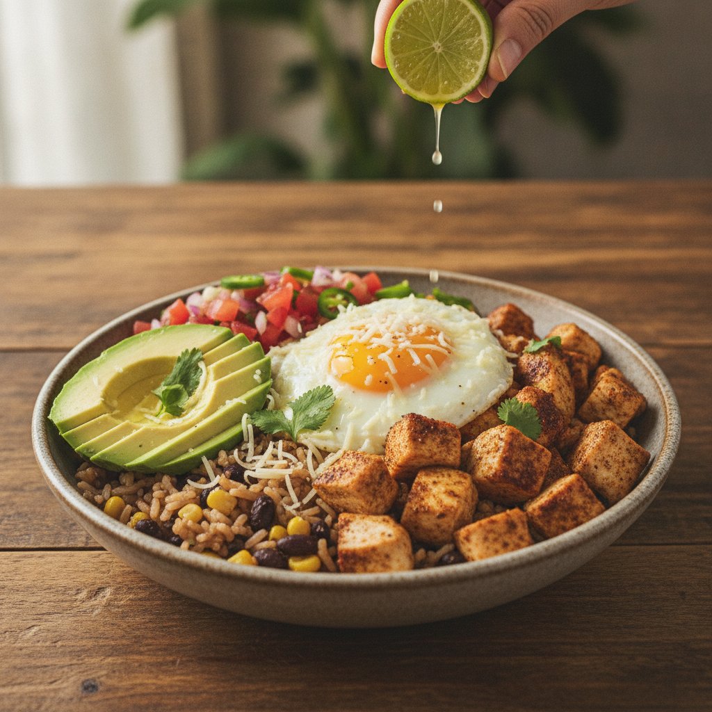 Southwest Chicken Breakfast Bowl