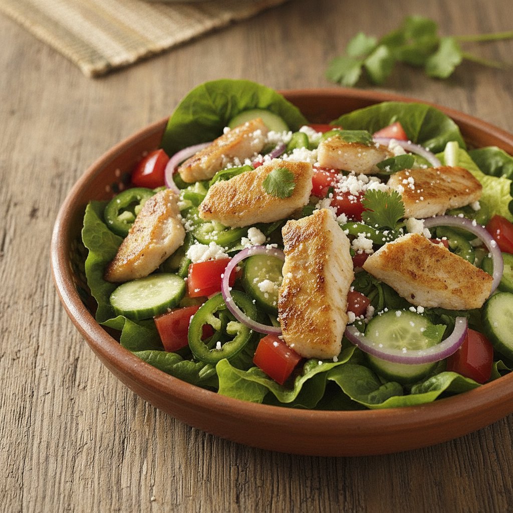 Cod Salad with Tomato and Chili