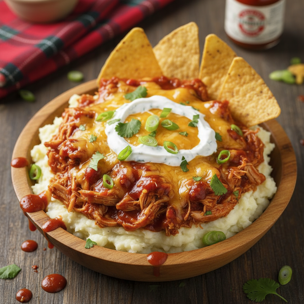 Buffalo Chicken Smash Tub