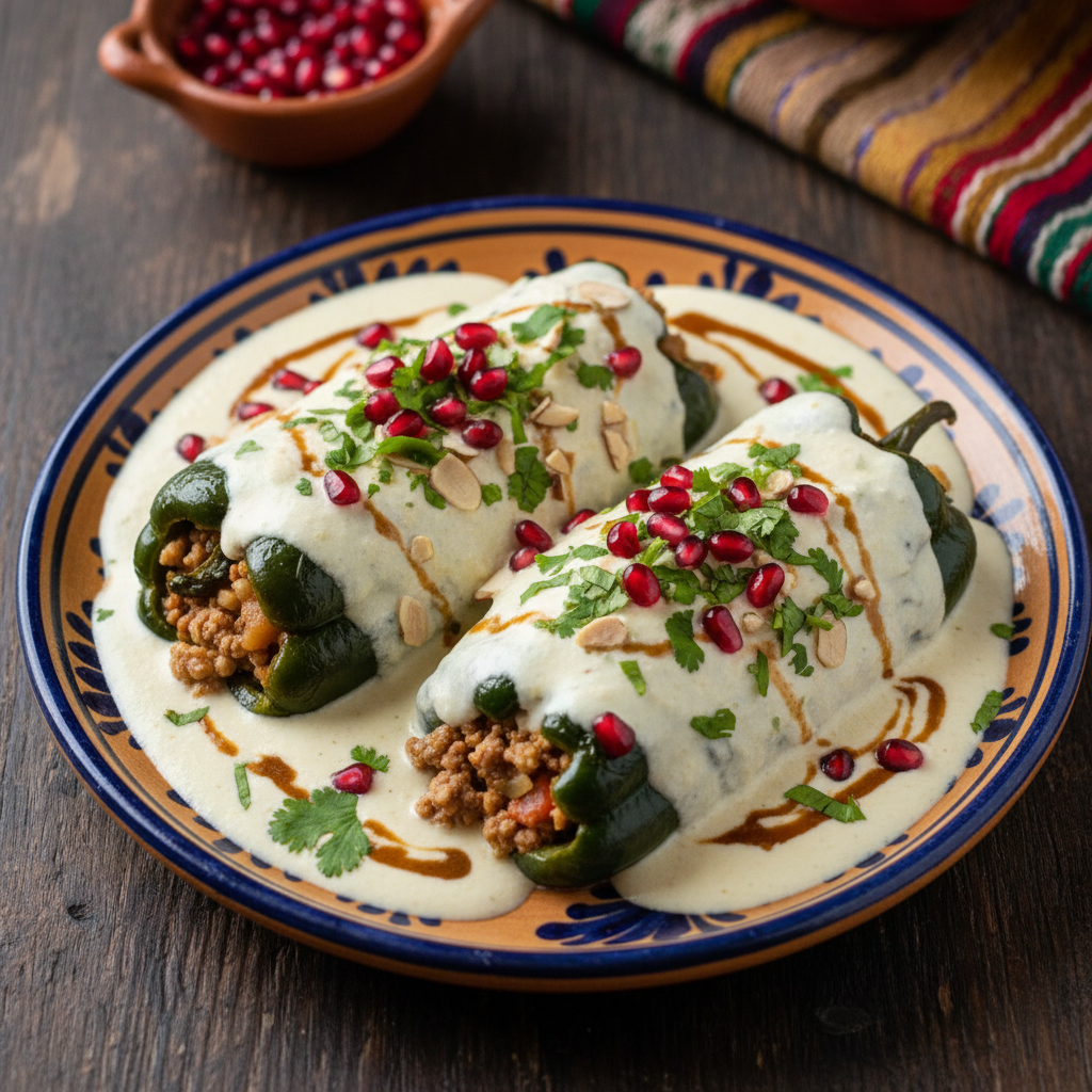 Chiles en Nogada