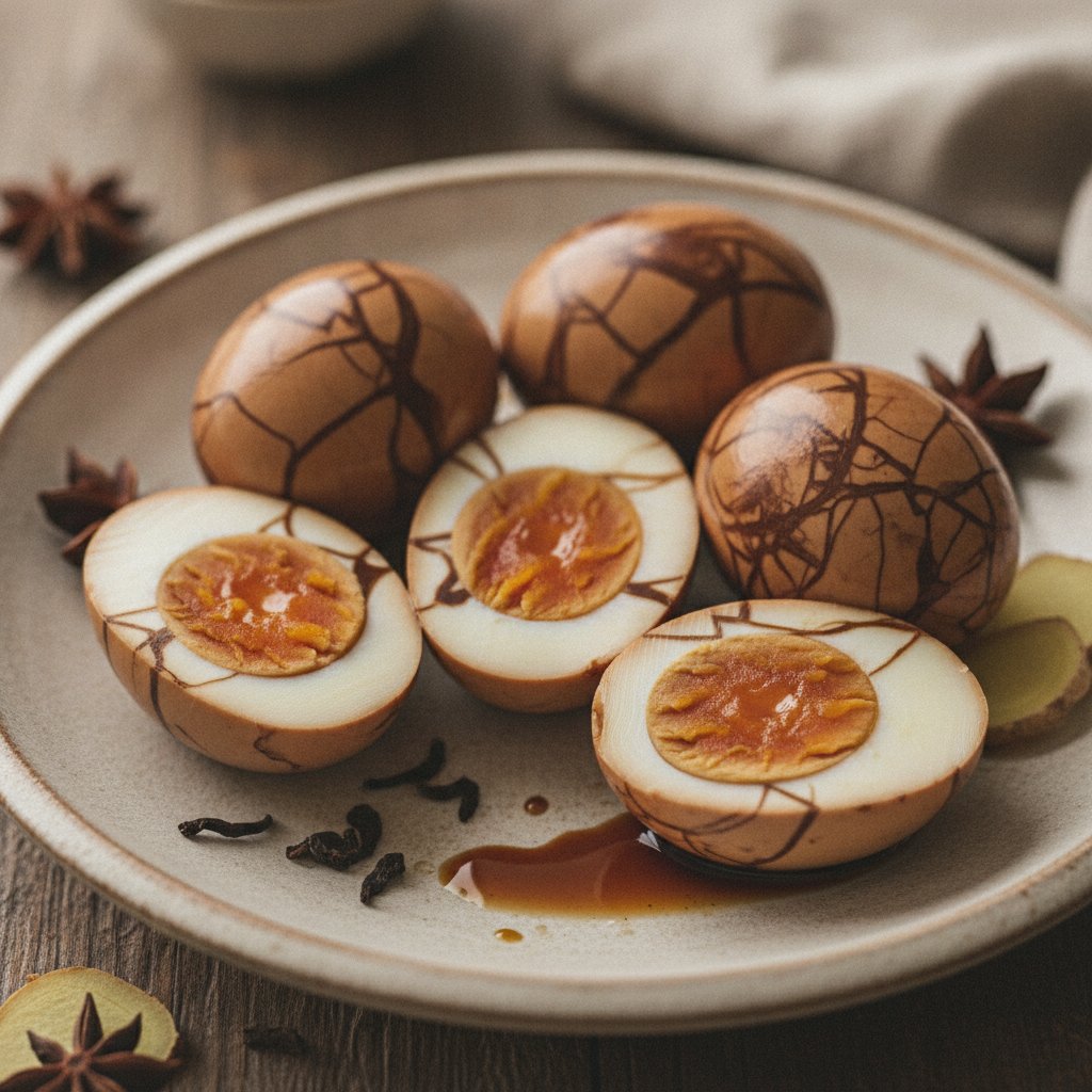 Tea Marbled Eggs