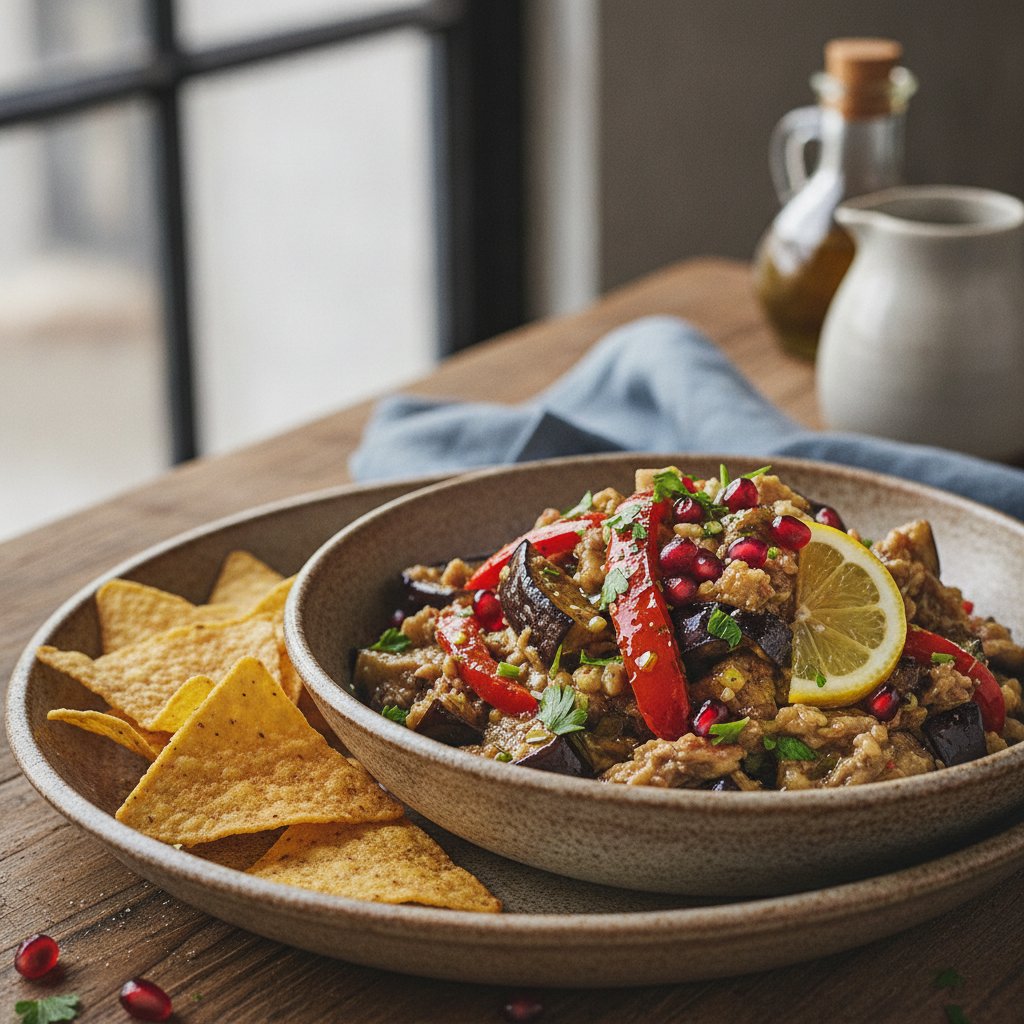 Roasted Eggplant Salad (Gluten-Free)