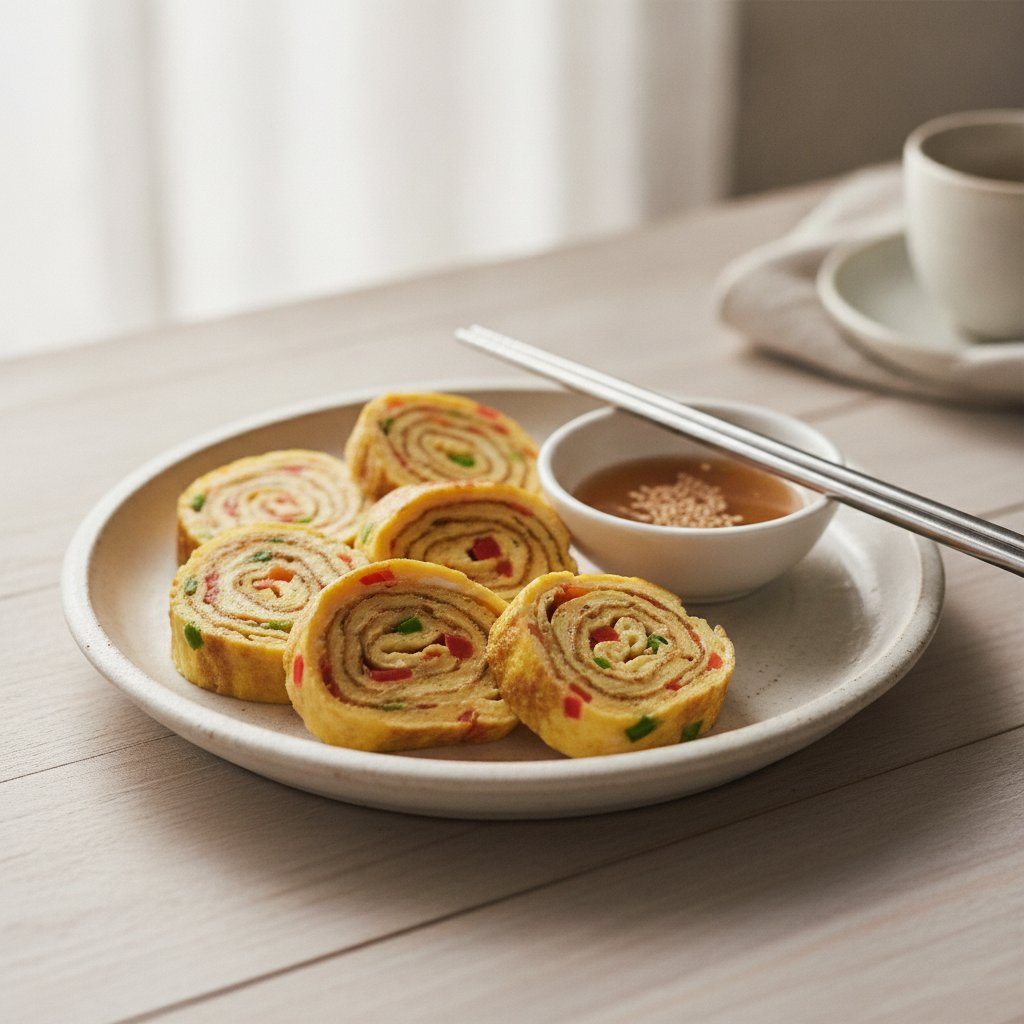 Rolled Omelet (Low-Calorie)