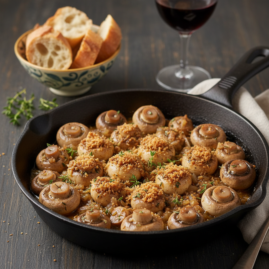 Champignons à la Bordelaise