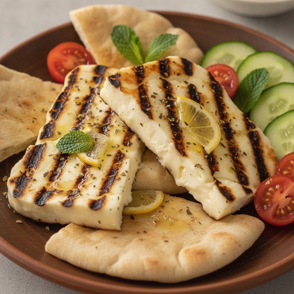 Grilled Halloumi Cheese