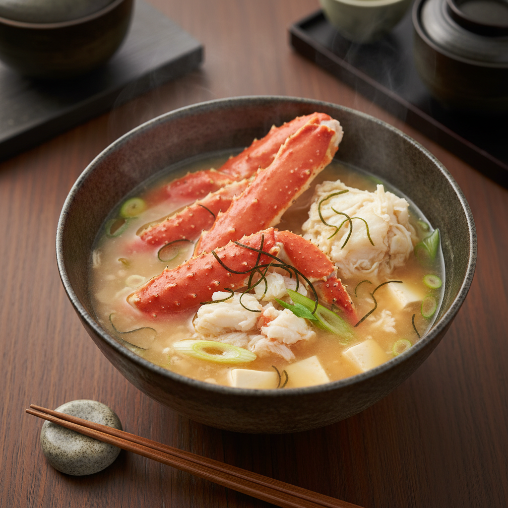 King Crab Miso Soup