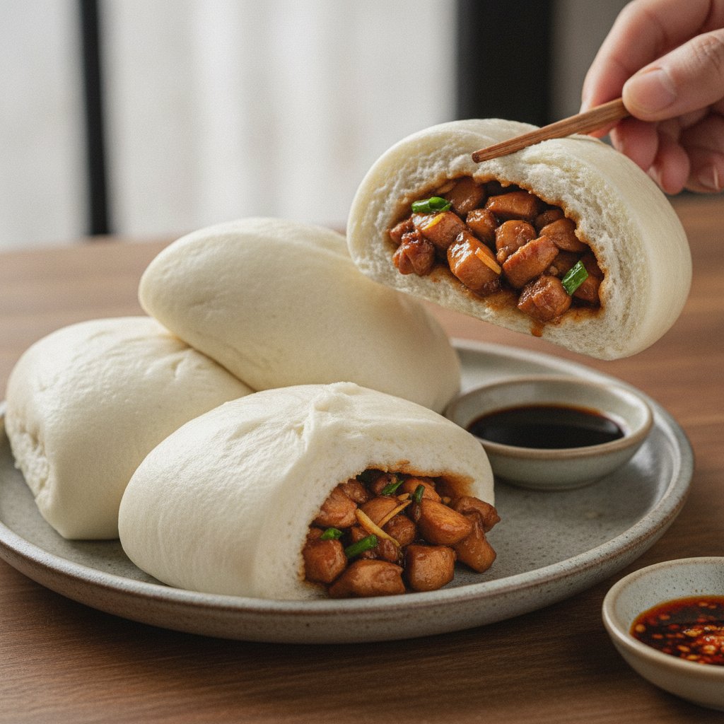 Steamed Chicken Buns