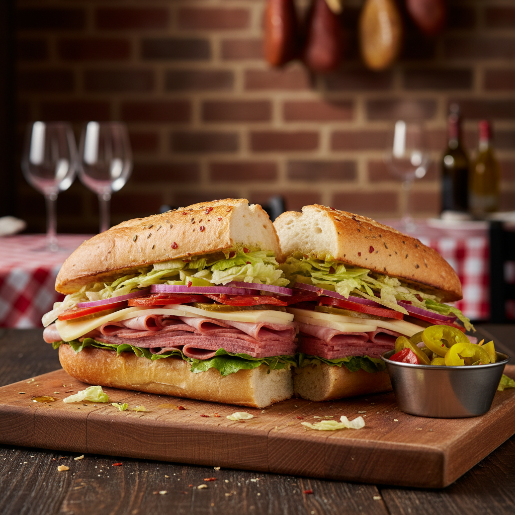 New York Italian Grinder Sandwich