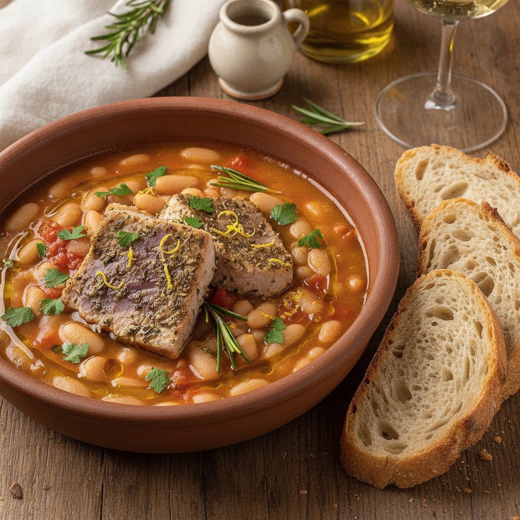 Tuna and White Bean Soup