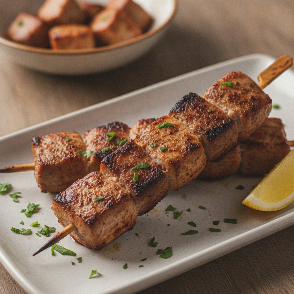 Pork Skewers with Smoked Paprika