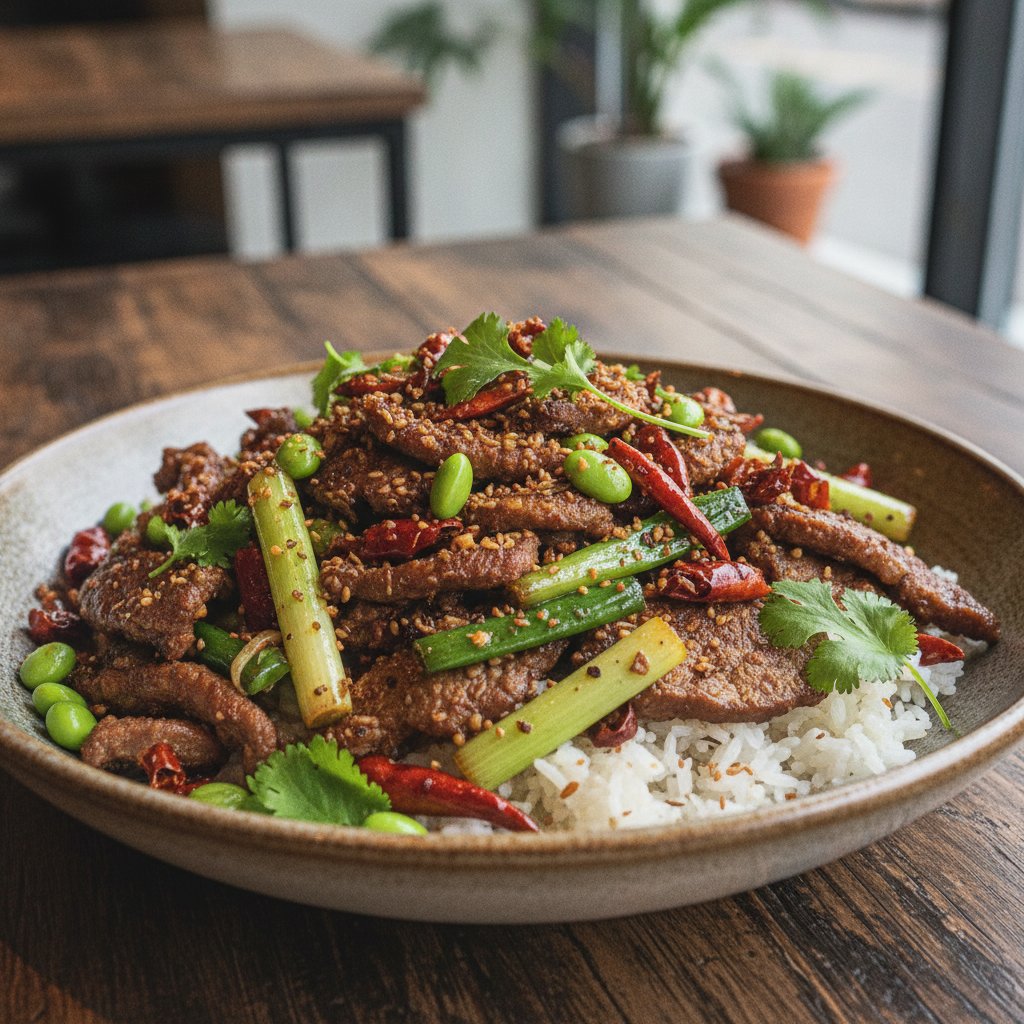 Cumin Lamb Stir Fry (High-Protein)
