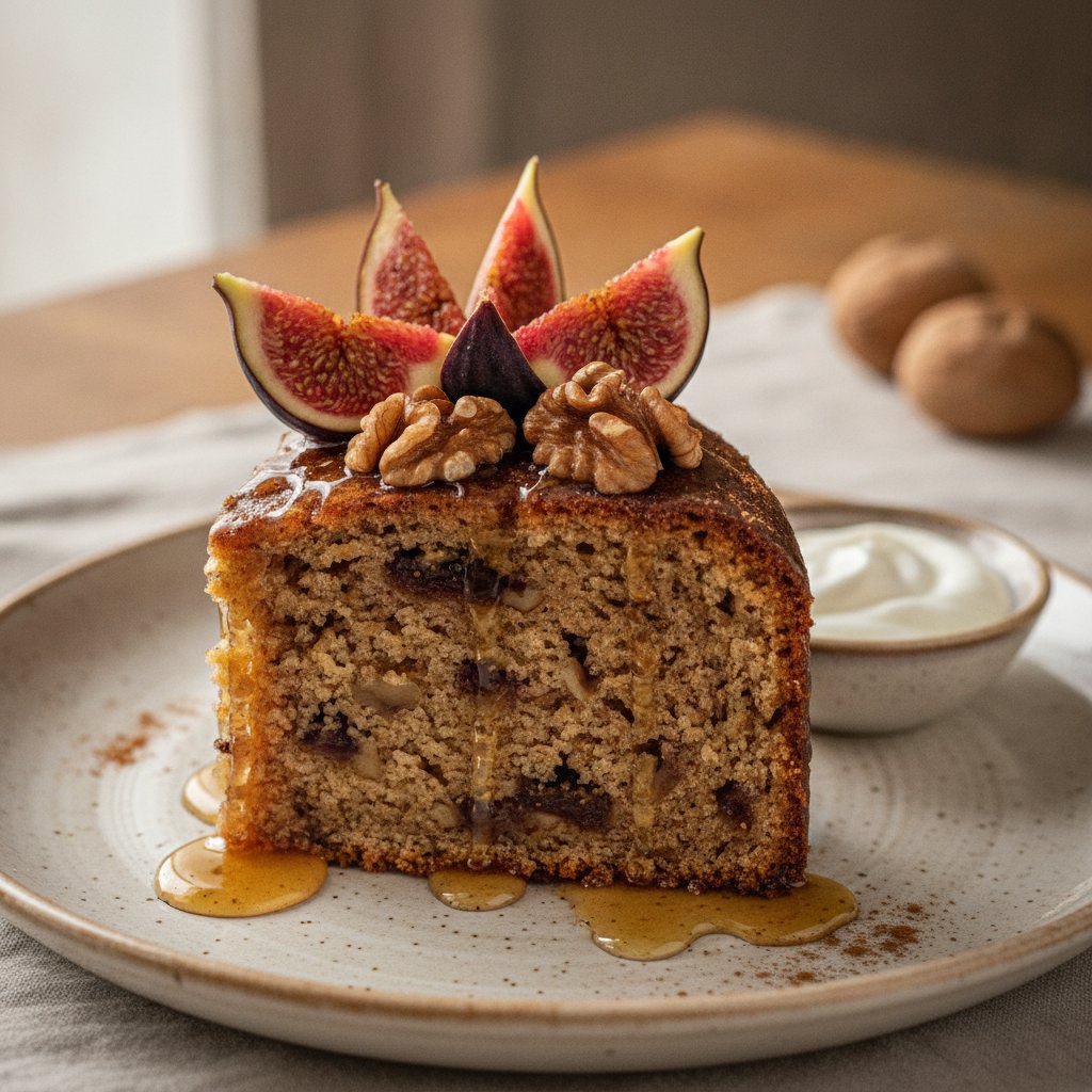 Fig Walnut Cake