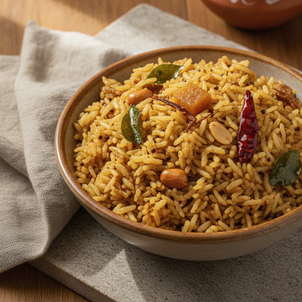 Tangy Tamarind Rice