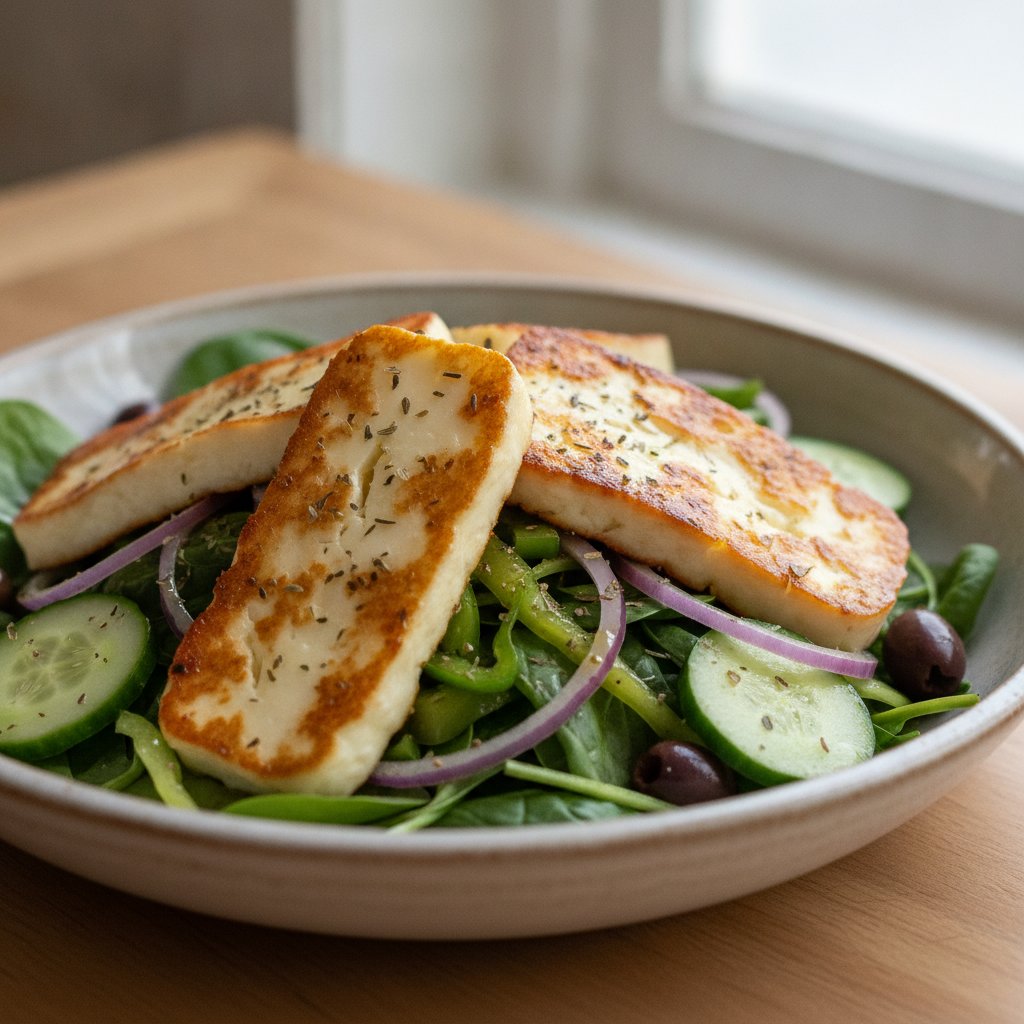 Grilled Cheese Salad (Keto)