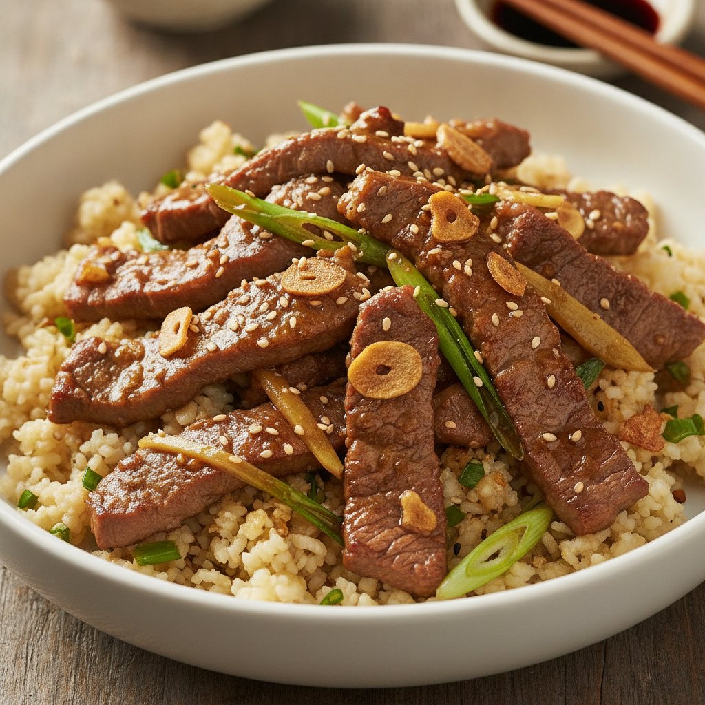 Stir-Fried Beef with Oyster Sauce (Keto)