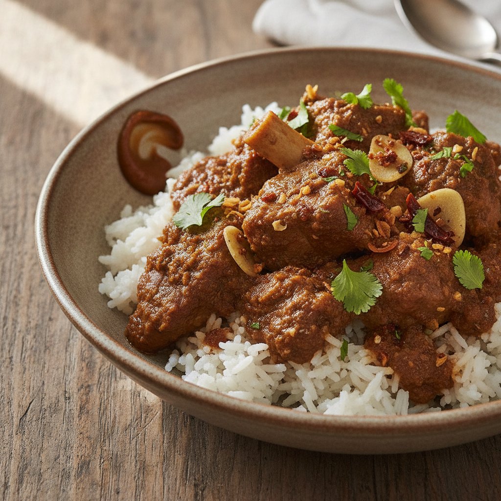 Roasted Coconut Pork Curry