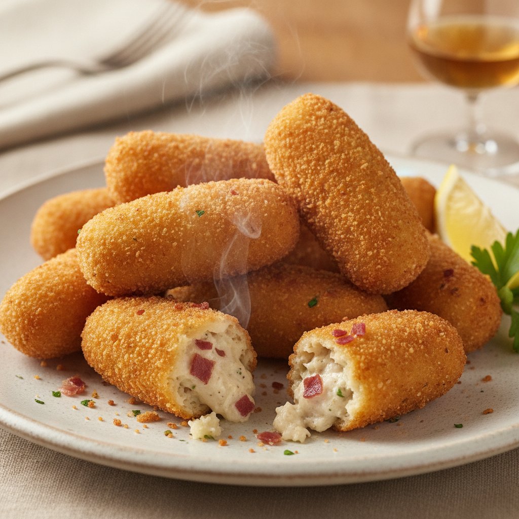 Cured Ham Croquettes (Gluten-Free)