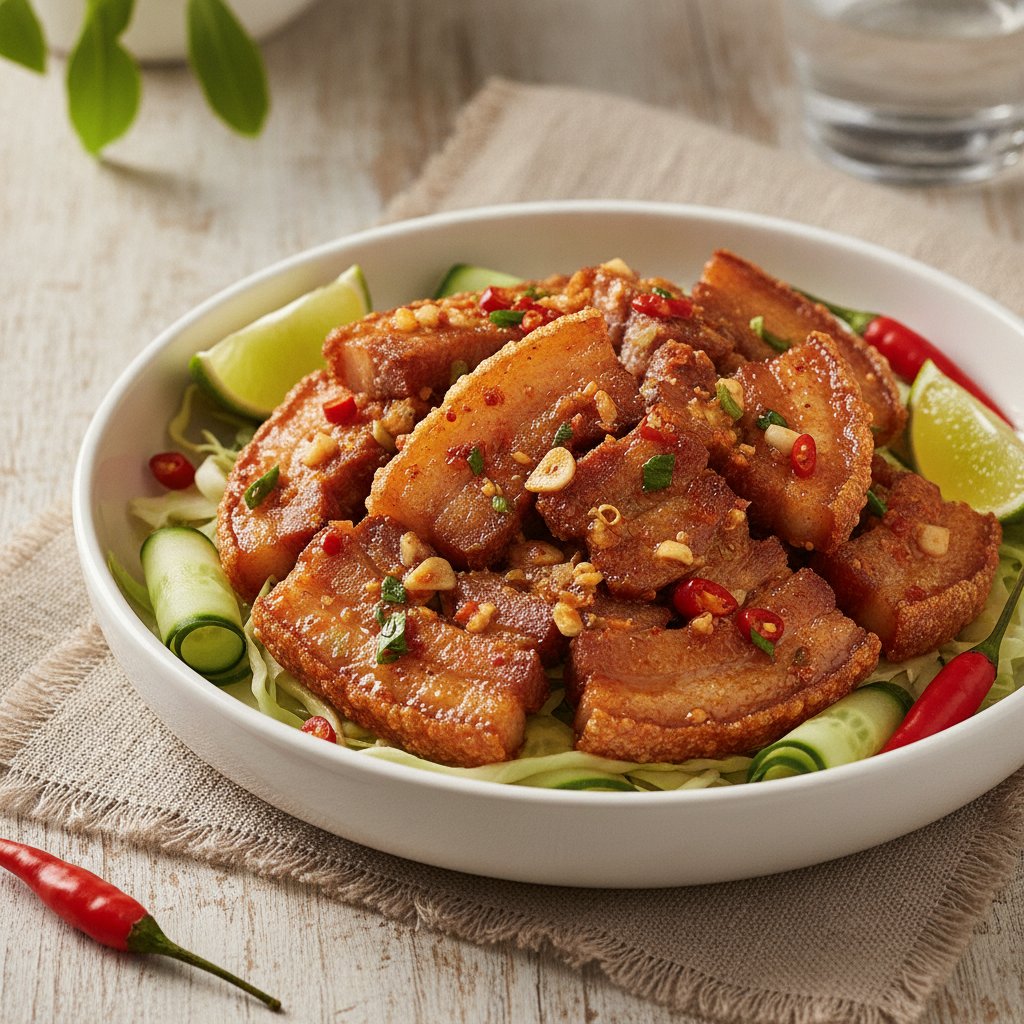 Crispy Pork Belly (Low-Calorie)
