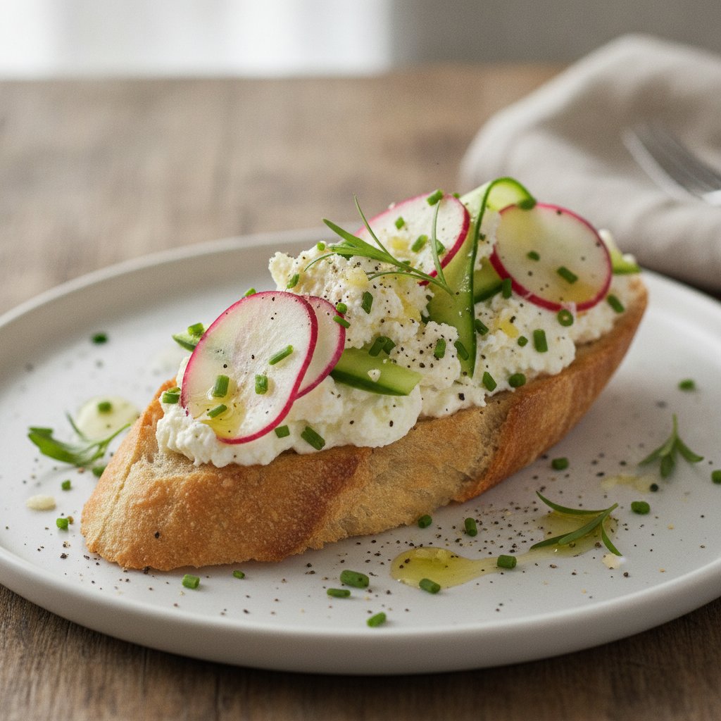 French Herb Cheese Baguette