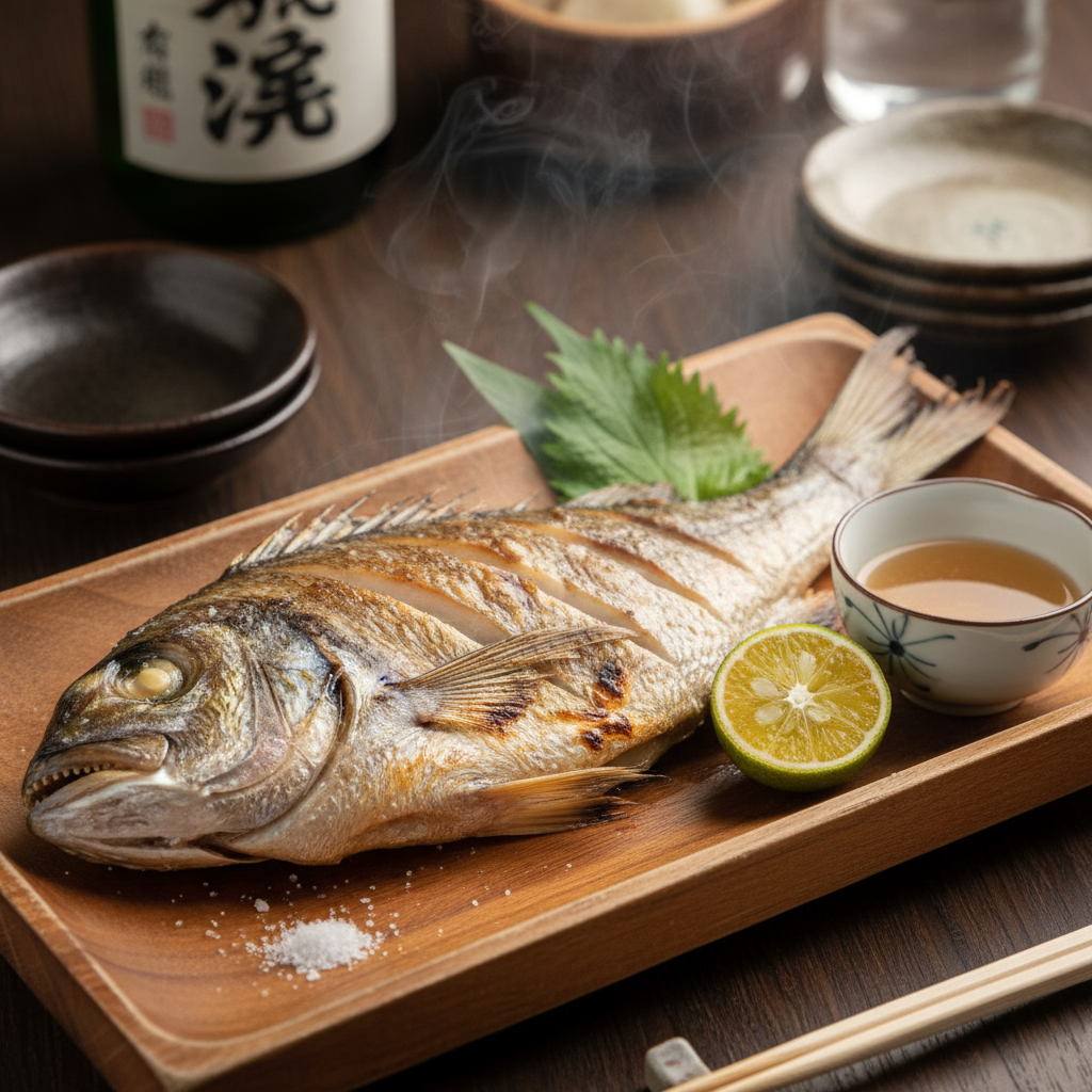 Whole Grilled Sea Bream