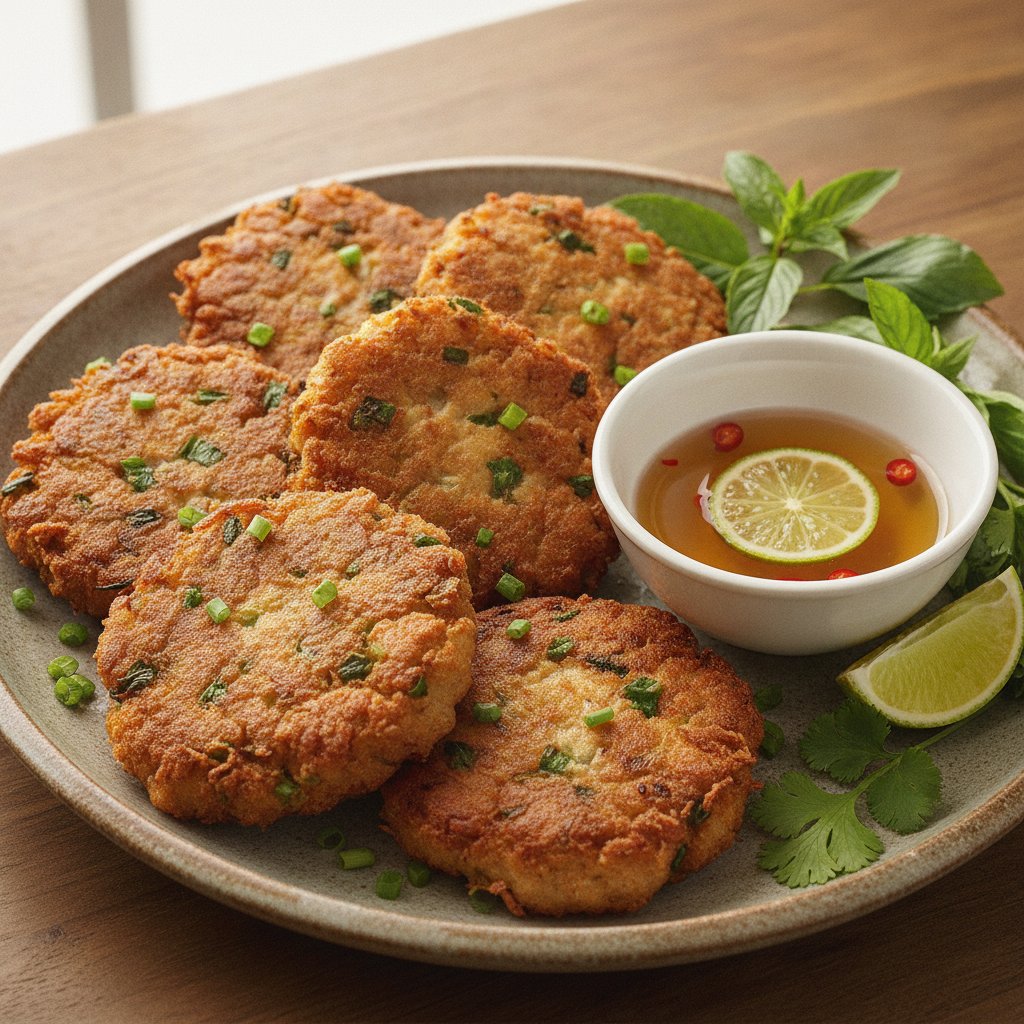 Crispy Fried Shrimp Cakes (Gluten-Free)