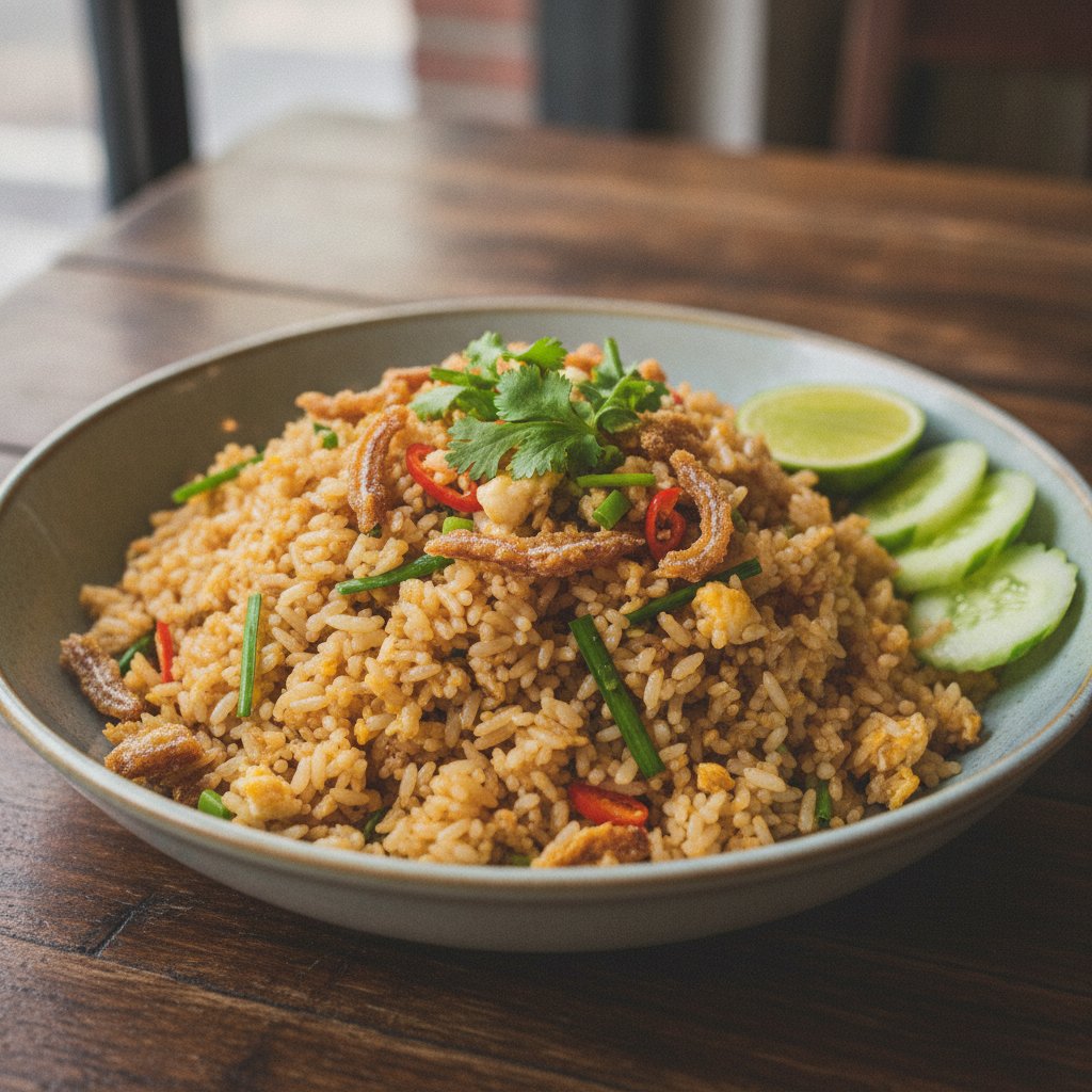 Thai Fried Rice With Salted Fish