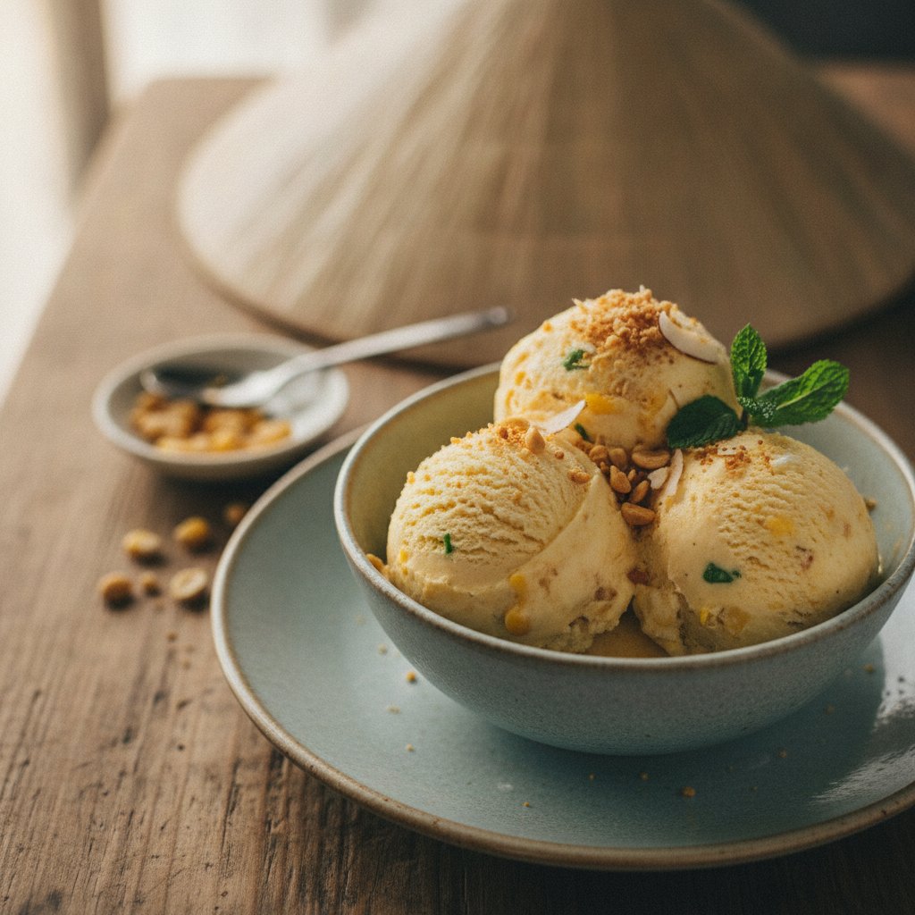 Vietnamese Corn Ice Cream (Kem Bắp)