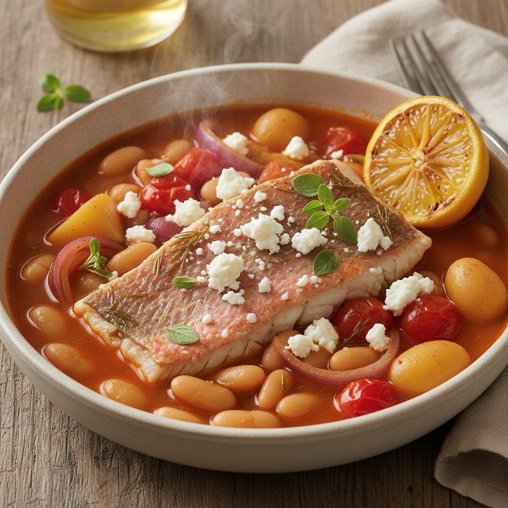 Snapper Stew with Vegetables (High-Protein)