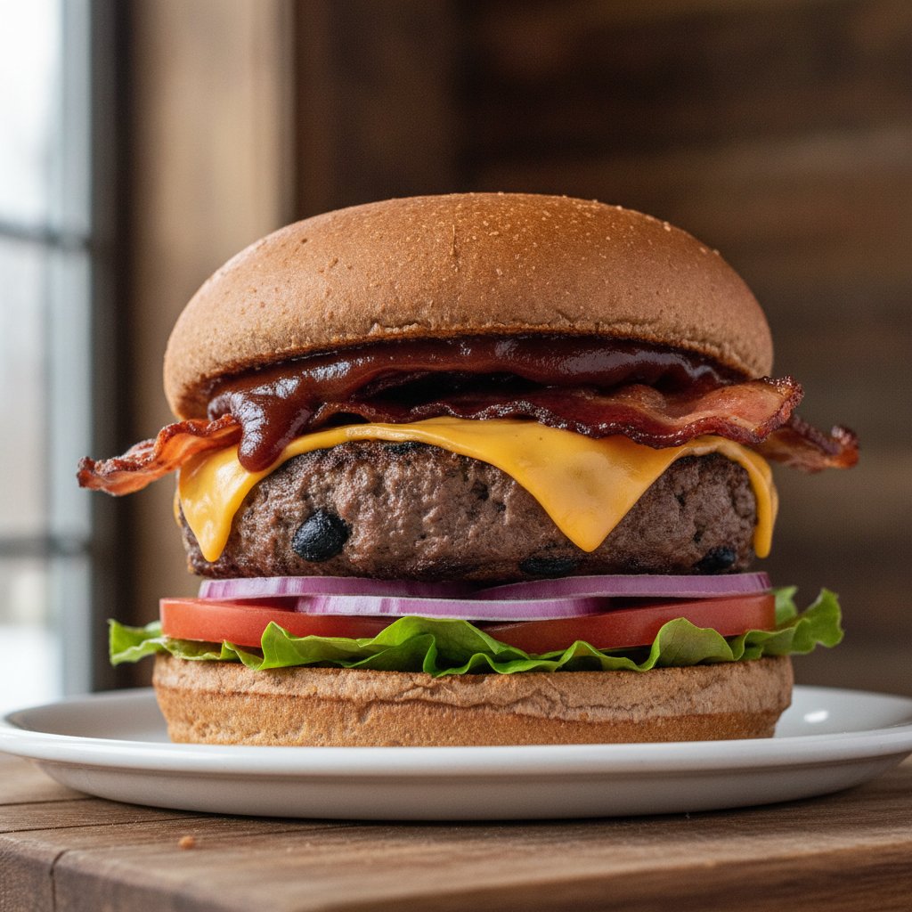 BBQ Bacon Burger (High-Protein)