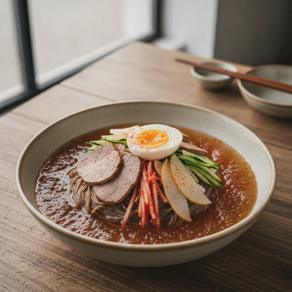 Cold Buckwheat Noodle Soup (Gluten-Free)