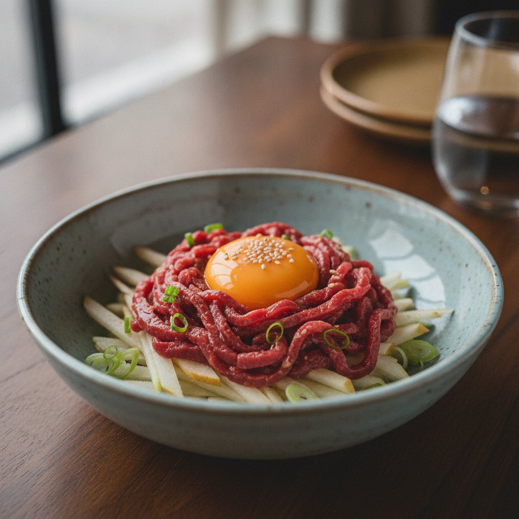 Spicy Raw Beef Salad