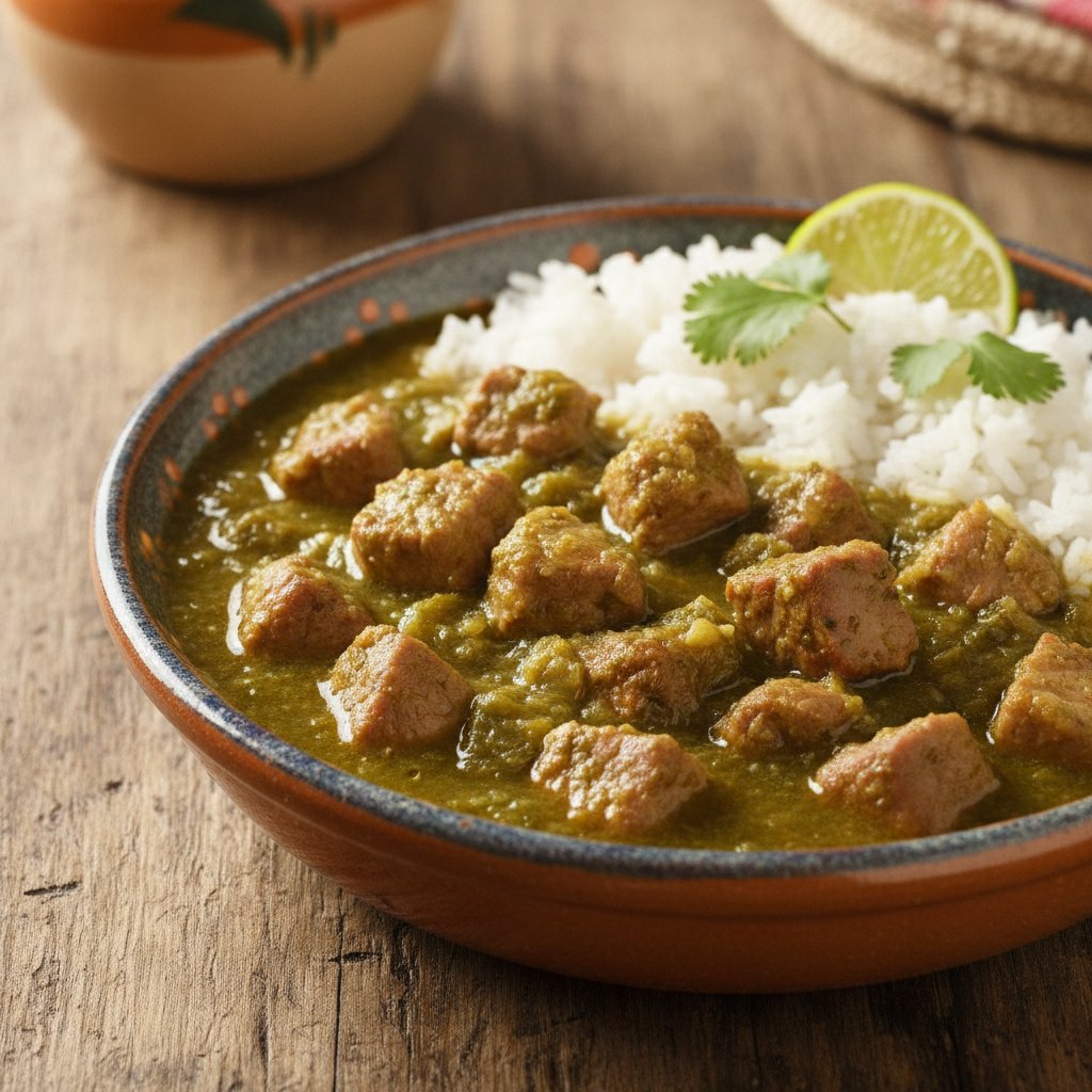 Pork and Green Sauce Stew