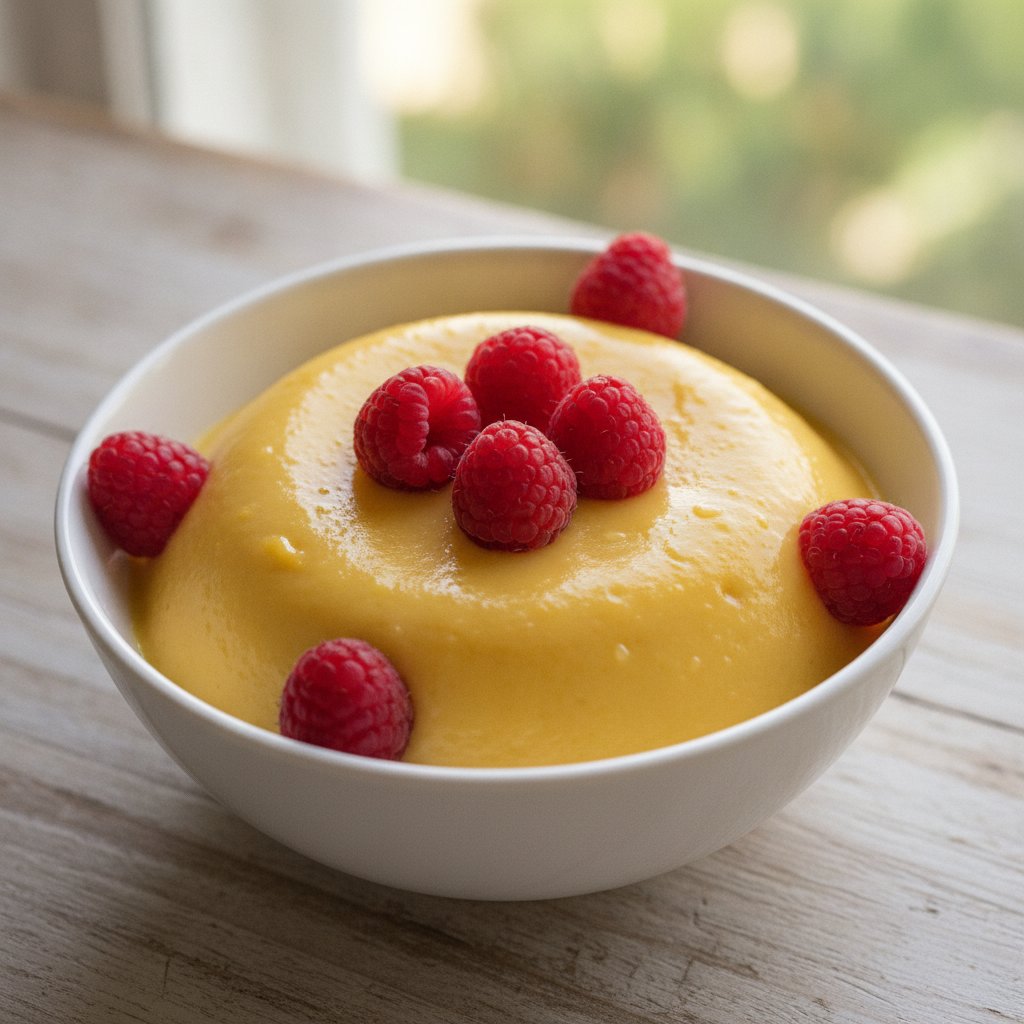 Mango Cream Pudding