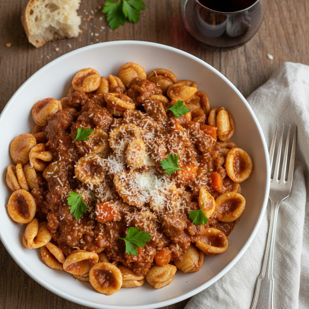 Orecchiette al Ragù Barese