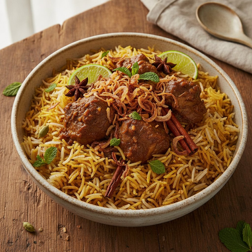 Lamb Layered Rice