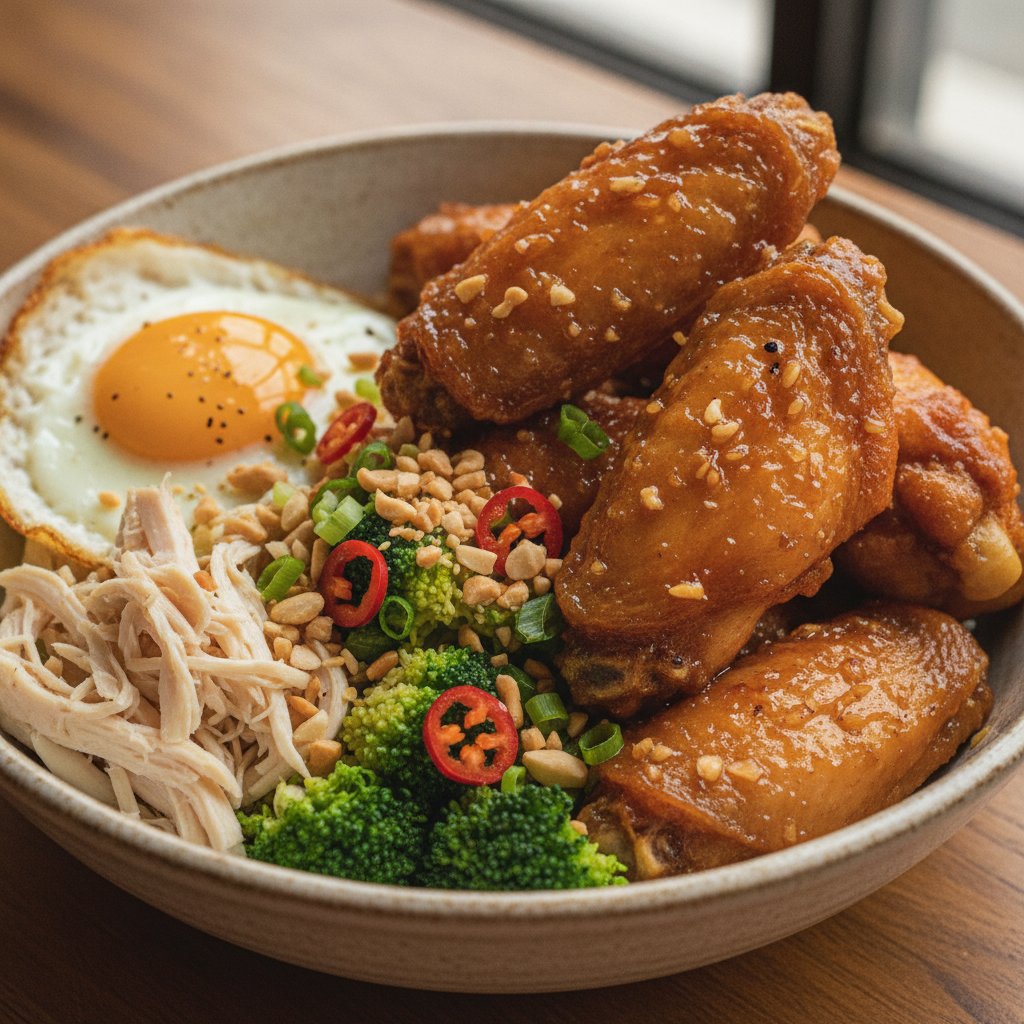 Crispy Fish Sauce Chicken Wings (High-Protein)