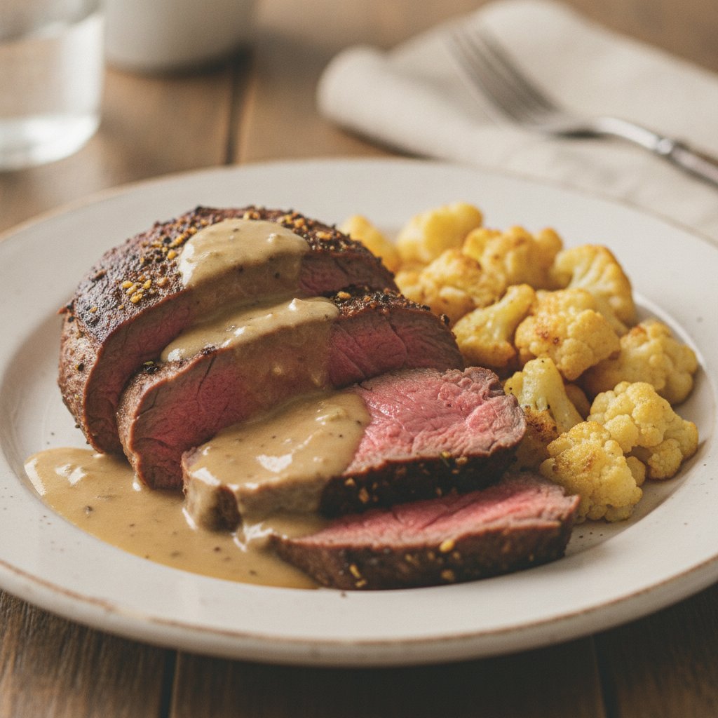Roast Beef with Gravy (Keto)
