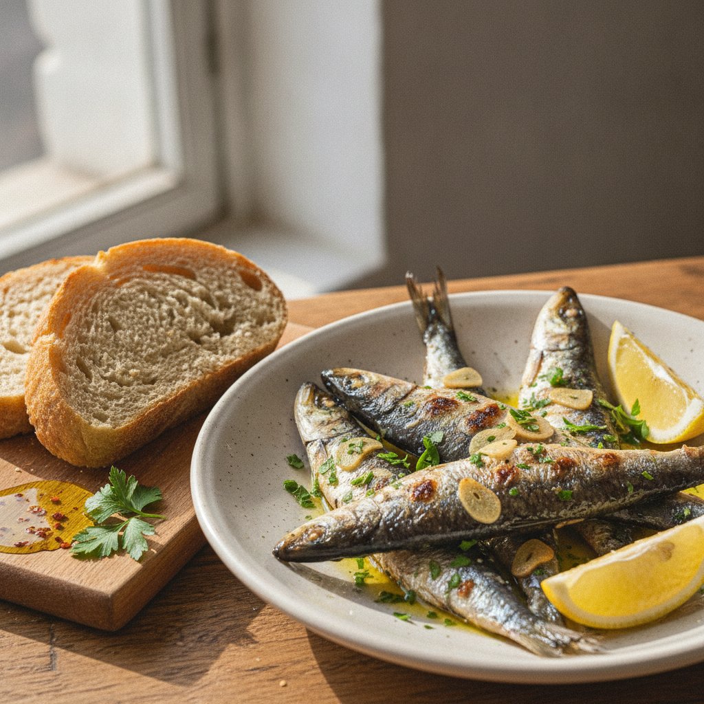 Grilled Sardines (Gluten-Free)