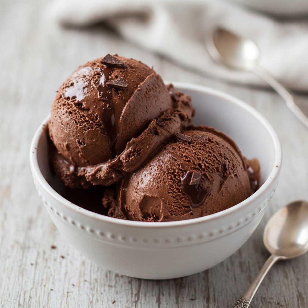 No-Churn Chocolate Ice Cream