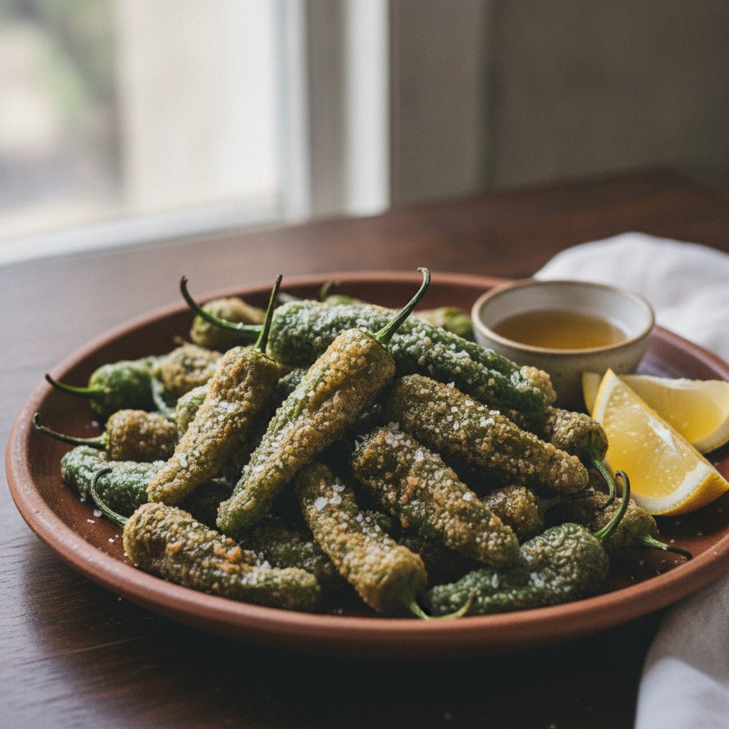 Fried Green Peppers (Gluten-Free)