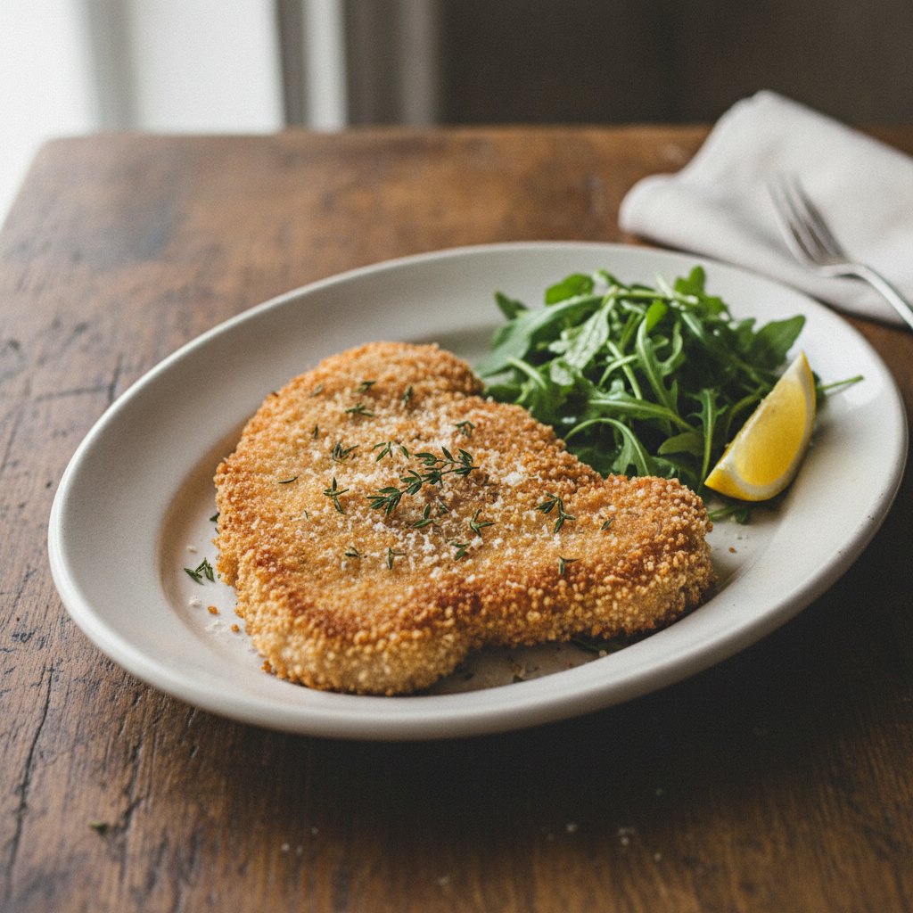 Fried Breaded Pork Cutlet (Low-Calorie)
