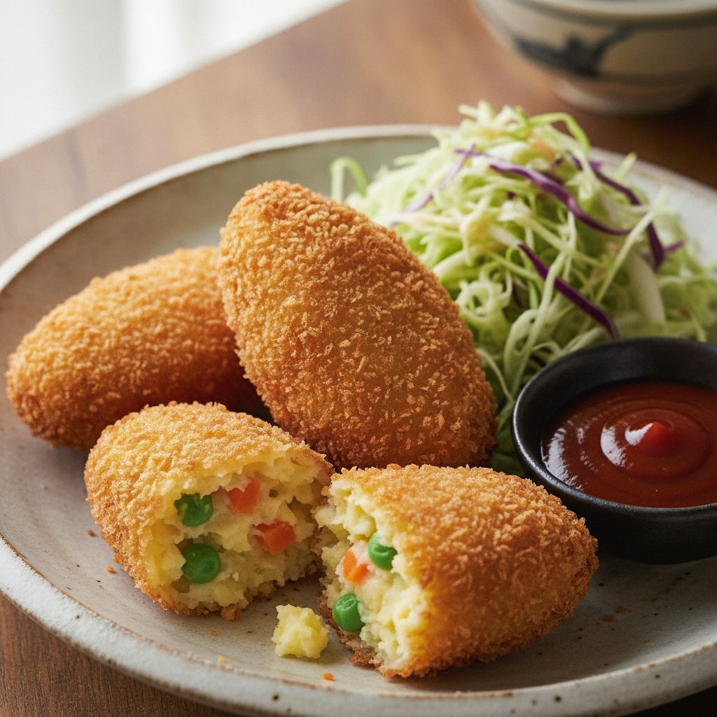 Fried Vegetable Croquette